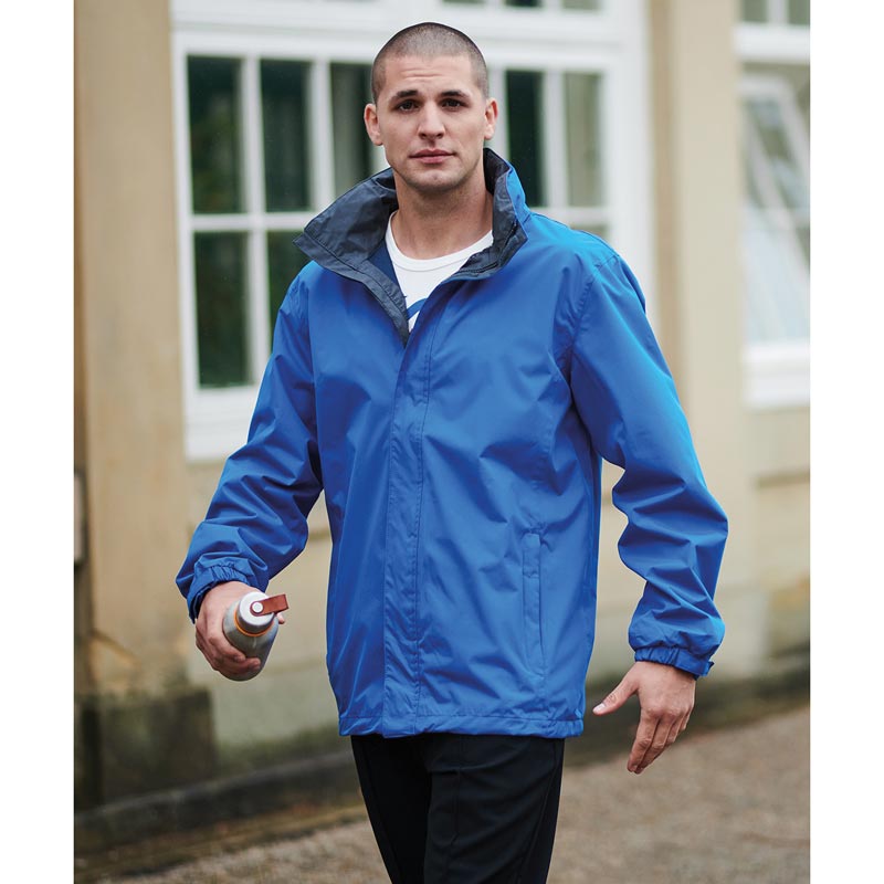 Ardmore waterproof shell jacket - Navy  /Classic Red L